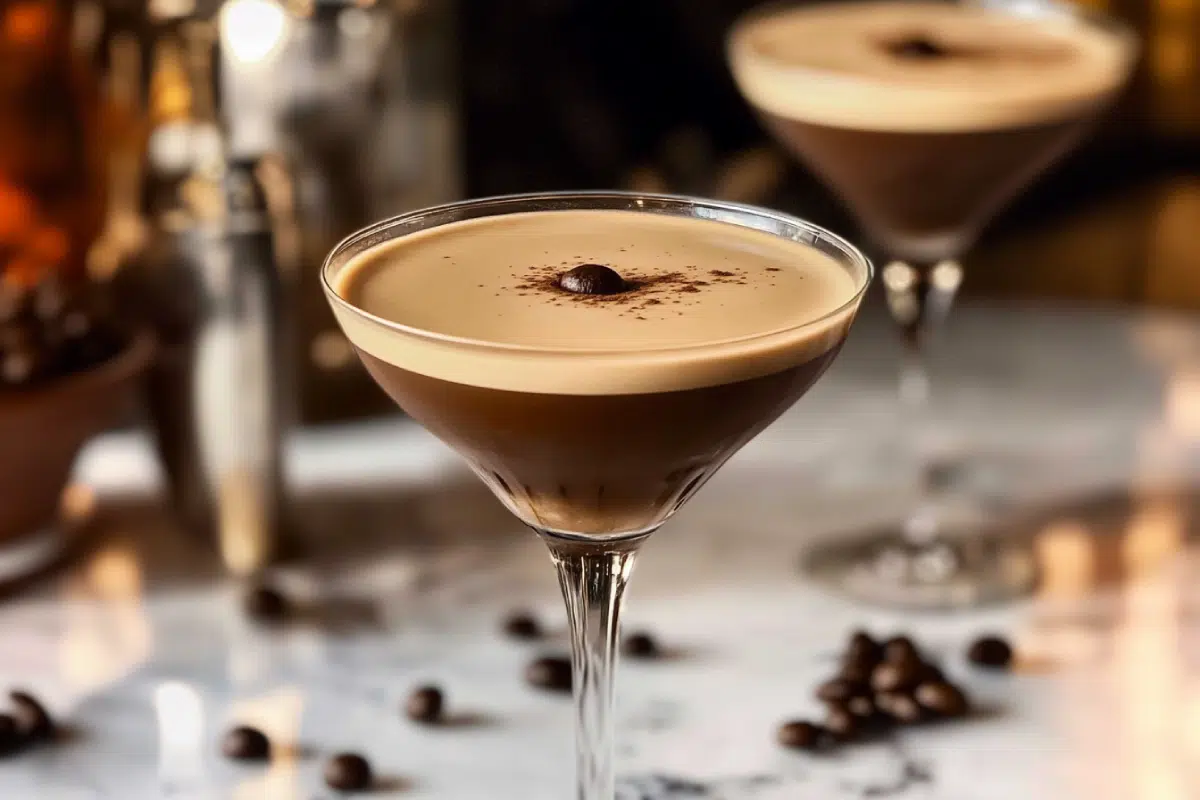 How to make an Espresso Martini, best Espresso Martini recipe, classic Espresso Martini recipe, cocktail with espresso and vodka