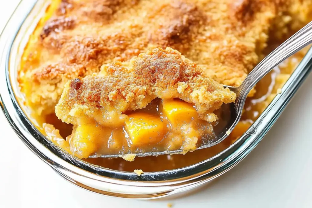 Peach cobbler recipe with cake mix